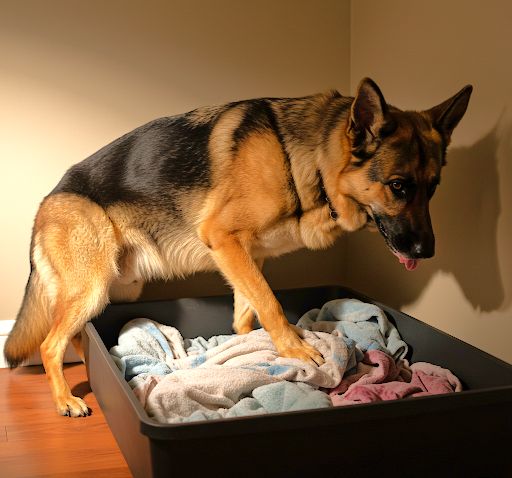 Nesting behaviour