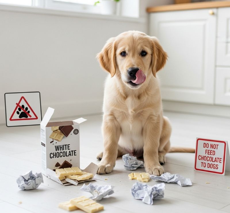 my dog ate chocolate