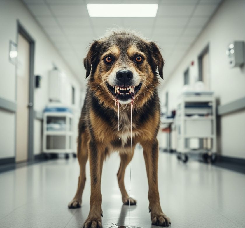 Rabies in dogs
