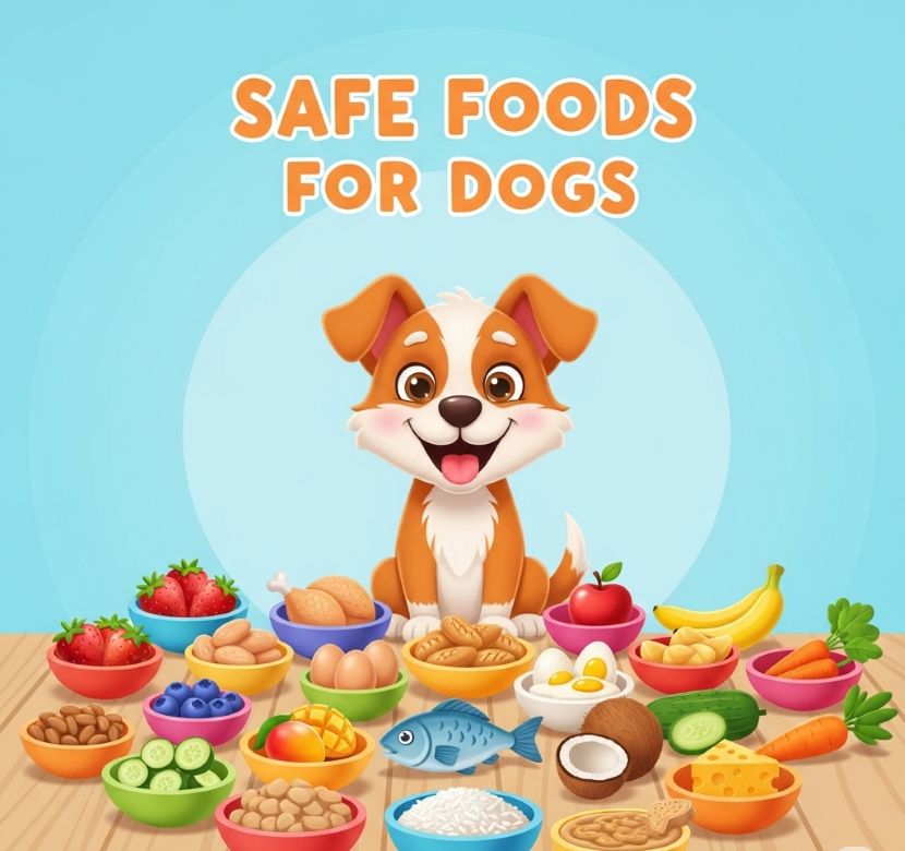 15 Safe And Healthy Foods For Dogs