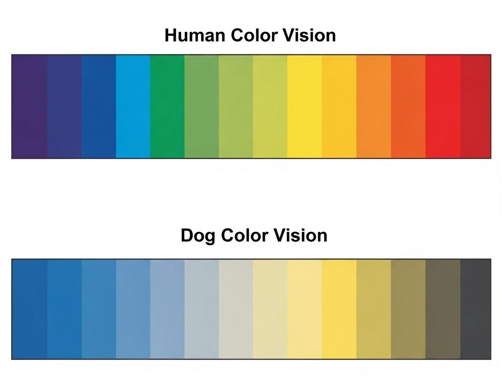 are dogs see colors
